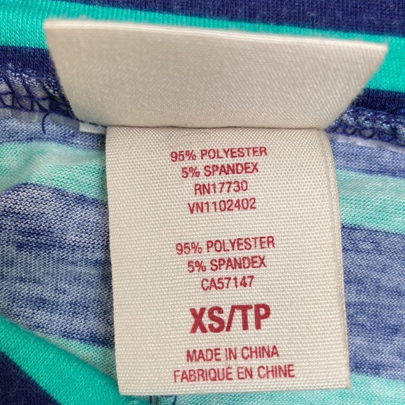 Teal & Navy Striped Maxi Skirt - Picture 4 of 4